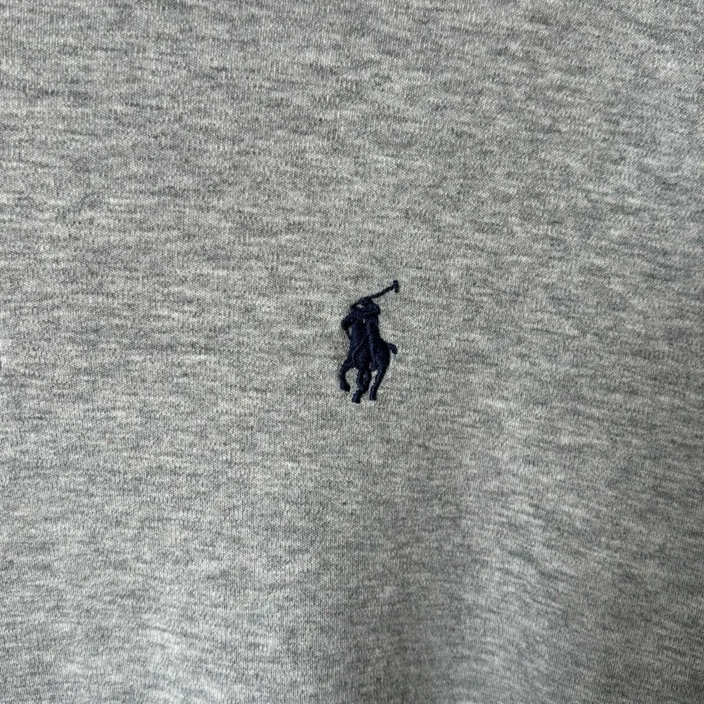 Polo Ralph Lauren Men's Gray Polo collar‎ short sleeve Large Pima Soft Touch